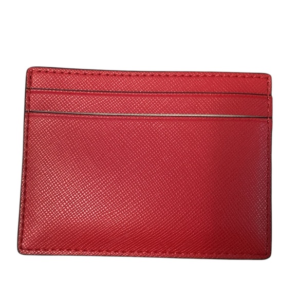 Kate Spade Kenzie Small Slim Card Holder in Perfect Cherry - Picture 3 of 3